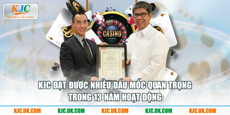 KJC đạt được nhiều dấu mốc quan trọng trong 13 năm hoạt động